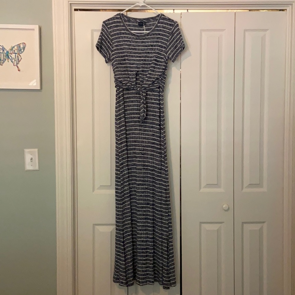Kaari blue maxi dress